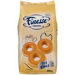 Finesse Keks Čajni kolutići 800g Cene