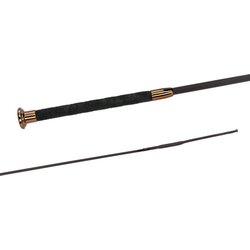 FLECK Dresurni bič SilkTouch PREMIUM, Coffee/black - 100 cm Cene