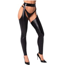 Noir Handmade F323 Rebel Wetlook Chaps S Cene
