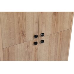 Hanah home Senegal OakBlack Multi Purpose Cabinet Cene