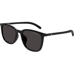 Mont Blanc MB0487SA 001 ONE SIZE (56) Črna/Siva Cene