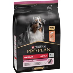 Purina PRO PLAN Dog Medium Adult Sensitive Skin Losos - 3 kg Cene