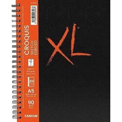 Canson Skicirka spirala XL Sketch A5 90 g, 100 listna, (22005488) Cene