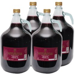 Nikolas Wines vino crno vranac 2l pets, 4 komada Cene