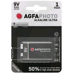 Agfa Baterija alkalna, 6LR6, 9V, blister 1 kom. - 9V B1 Cene