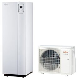 Fujitsu WGYA050ML3+WOYA060KLT 5kW toplotna črpalka z integriranim bojlerjem 190l (R410A) 1-fazna - Cene