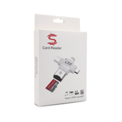  Čitač kartica za apple iphone + type c + micro usb Cene