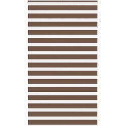 Zebra zavjesa Smeđa 120x230 cm Širina tkanine 115,9 cm Poliester Cene
