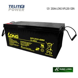 Long 12V 200Ah WPL200-12BN M8 Bolt L Cene