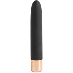Lonelyi Charming Vibe Desire - punjivi, vodootporni štapni vibrator (crni) Cene