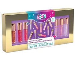 Make_it_Real 3C4G ružičasti i zlatni set sjajila za usne od 10 komada Cene