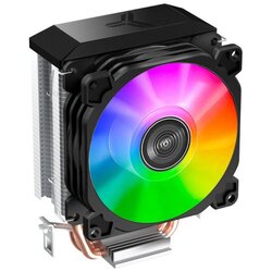 Jonsbo CR-1200E CPU cooler RGB 92mm fan argb LEDs, black-silver Cene