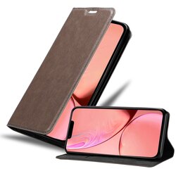 Cadorabo Ohišje, združljivo z Apple iPhone 13 PRO v kavovinsko rdeča - Zaščitni ovitek z magnetnim zapiranjem, stoječo funkcijo in režo za kartice, (20561049) Cene