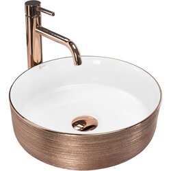 Rea Nadgradni umivaonik Sami Brush Rose Gold Cene