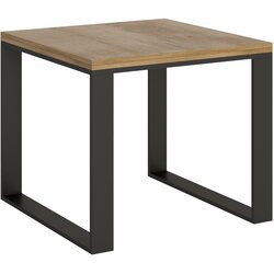 Itamoby Tecno Libra (90x90/180 cm) - hrast, barva nog: antracit - preklopna jedilna miza, (20842111) Cene