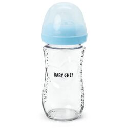 BABY CHEF flašica staklena 240ml, plava Cijene