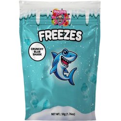 Chaos Candy Chaos Freezes, gumena bombona, Blue shark, 50g Cene