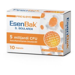 Esensa esenbak probiotic s.boulardii 10 kapsula Cene