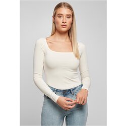 UC Ladies Women's Organic Long Sleeve Body whitesand Cene