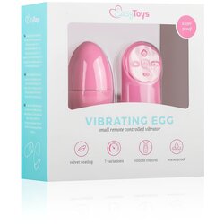 Easytoys Mini Vibe Collection vibracijsko jaje Easytoys - s daljinskim upravljačem, ružičasta Cene