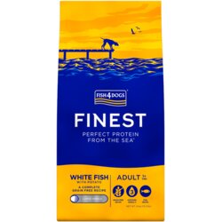 Fish4Dogs Finest Adult large bela riba s krompirjem 6 kg Cene