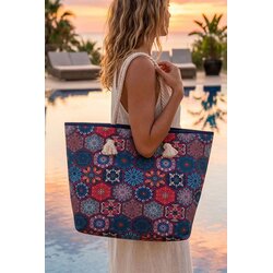 Prendi - Bag Prendi - Torba Ženska torba za plažu, Šarena Cene