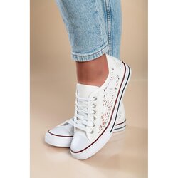 Fenzy Moderne Tenisice S Čipkom, Bijele Cijene