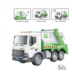 Magzy Wheels Kamion 1:18 djubretar konterner sa svetlom i zvukom Cene