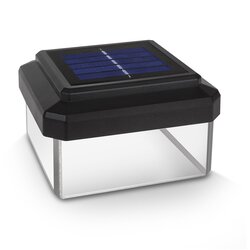 GreenBlue GB128 LED Fence Post Solar Lamp 100*100 with Dusk Sensor Cene