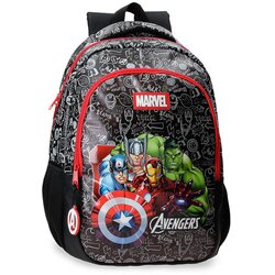 Precision ranac za dečake team avengers, 14x42x28 cm, sivi Cene