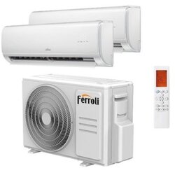 Ferroli Inverter Multi split klima uređaj Giada (SJ 18000 BTU + UJ 2 x9000 BTU) Cene