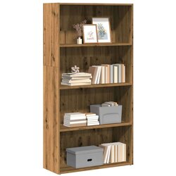  Regal za knjige boja artisian hrast 80x30x152 cm drveni Cijene