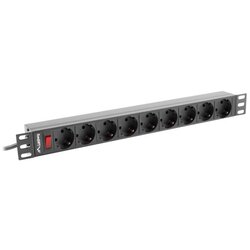 Lanberg RACK POWER STRIP 19 PDU 1U 9X SHUKO Cene