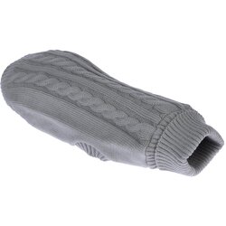 zooplus Basics džemper za psa, sivi - Duljina leđa oko 50 cm Cene