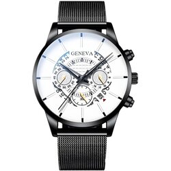 Geneva Ura HA-25963 - Črna / Bela Cene