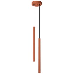 Sollux Lighting Sollux SL.1525 - Luster na sajli PASTELO 2xG9/8W/230V crvena Cene