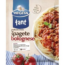 Vegeta Dodatak Fant špagete bolognese 58g Cene