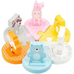 Small Foot Wooden Animal Puzzle aktivna umetaljka od drva 2y+ 12 kom Cijene