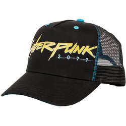 Cyberpunk 2077 er Trucker črno-modra kapa s šiltom Jinx Cene