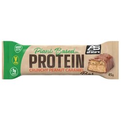 All Stars Crunchy Peanut Caramel Vegan Protein Bar Cene