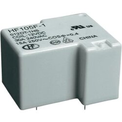 Hongfa Minijaturni snažan relej HF105F-1/012DT-1ZST (136),12V/DC, 2 x preklopni k Cene