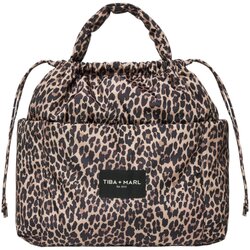 Tiba+Marl previjalna torba luna nylon brown leopard Cene