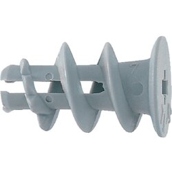 Fischer tiple za gips GK (Duljina tiple: 22 mm, 100 Kom., Bez vijaka/kuka, S rubom) Cene