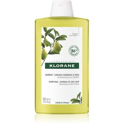Klorane Cédrat purifying šampon za mastne lase za poškodovane lase 400 ml za ženske Cene