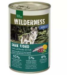 Real Nature Wilderness Adult Dark Fjord losos s severnim jelenom in raco 400g ko Cene