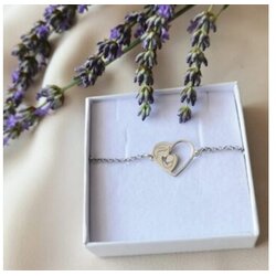 Jewelry_Nikolic Jewelry Nikolić Narukvica srce mama I beba Cene