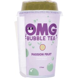 OMG BUBBLE TEA Tropsko voće sa bobicama zelene jabuke, 270ml Cene