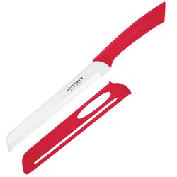 SCANPAN Nož za kruh Spectrum 20cm / rdeč / inox, PP, (5000256492) Cene