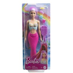Barbie Dreamtopia: Čarobna frizura sirena lutka 2024 - Cene