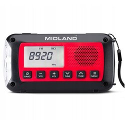 Midland ER100 Emergency Radio with 2600mAh Battery Cene